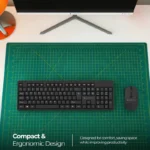 Zebronics Zeb Companion 120 Wireless Keyboard & Mouse Combo | 2.4GHz Wireless Combo with Multimedia Keys & Optical Mouse - Image 9