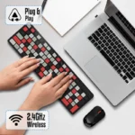 ZEBRONICS Zeb-Companion 111 Wireless Keyboard & Mouse Combo | 2.4GHz Wireless | 103 Keys | 1600 DPI Mouse | Multimedia Keys - Image 7