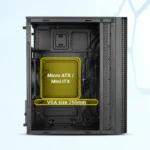 Zebronics Zeb Drive Mini Tower Cabinet | Micro-ATX PC Cabinet with USB 3.0 & HD Audio Support - Image 3