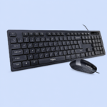 FINGERS Cheesy Combo Wired Keyboard and Mouse Set