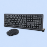 FINGERS Duo-Recharge Wireless Keyboard Mouse Combo