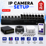 12 IP Camera Setup 4TB HHD Storage | PRO M