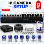 13 IP Camera Setup 2TB HHD Storage | PRO M