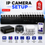 15 IP Camera Setup 6TB HHD Storage | PRO M