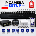 16 IP Camera Setup 6TB HHD Storage | PRO M