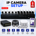 9 IP Camera Setup 4TB HHD Storage | PRO M