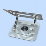 Terabyte 360° Rotating Aluminium Laptop Stand | Adjustable & Foldable Laptop & Tablet Holder - Image 3