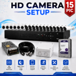 15 HD Camera Setup 4TB HHD Storage